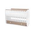 Bed DREAM NEW 60x120 white+amber /mattress base - level 2/